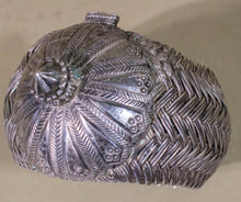 Load image into Gallery viewer, Monumental Silver Woven Indian Cuff
