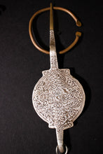 Load image into Gallery viewer, Silver Amulet Necklace with Fibula