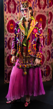 Load image into Gallery viewer, Uzbekistan Embroidery Velvet Jacket