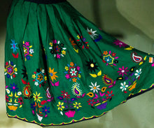 Load image into Gallery viewer, Embroidered Vintage "Flower Power" Rajasthan Skirt Collection