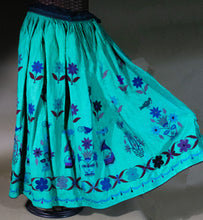 Load image into Gallery viewer, Embroidered Vintage "Flower Power" Rajasthan Skirt Collection