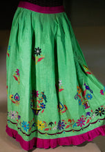 Load image into Gallery viewer, Embroidered Vintage "Flower Power" Rajasthan Skirt Collection
