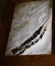 Load image into Gallery viewer, Hardwood  Chinese Desk with Figured Marble Inlay