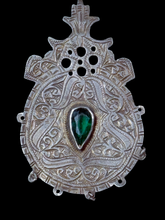 Load image into Gallery viewer, Silver Headdress Pendant Collection from Sous Valley, Morocco