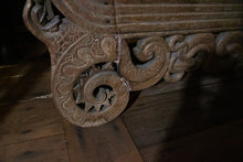 Load image into Gallery viewer, Monumental Mollucan Carved and Caned Day Bed