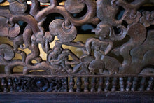 Load image into Gallery viewer, Monumental Mollucan Carved and Caned Day Bed