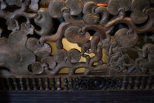 Load image into Gallery viewer, Monumental Mollucan Carved and Caned Day Bed