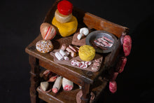 Load image into Gallery viewer, Miniature Diorama Butchers Table and Products