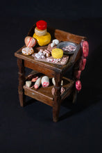 Load image into Gallery viewer, Miniature Diorama Butchers Table and Products
