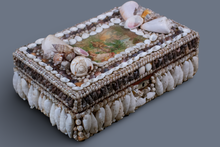 Load image into Gallery viewer, Grotto Style Vintage Shell Encrusted Jewelry Box Collection