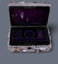 Load image into Gallery viewer, Grotto Style Vintage Shell Encrusted Jewelry Box Collection