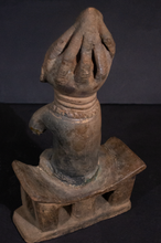 Load image into Gallery viewer, Terracotta detail of Noble headdress
