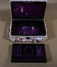 Load image into Gallery viewer, Grotto  Style Vintage Shell Encrusted Jewelry  Box Collection