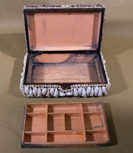 Load image into Gallery viewer, Grotto  Style Vintage Shell Encrusted Jewelry  Box Collection