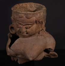 Load image into Gallery viewer, Majapahit Ceramic Figural Architectural  Drain Pipe