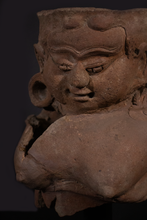 Load image into Gallery viewer, Majapahit Ceramic Figural Architectural  Drain Pipe