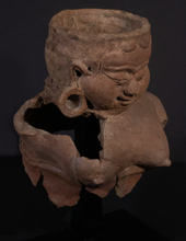 Load image into Gallery viewer, Majapahit Ceramic Figural Architectural  Drain Pipe