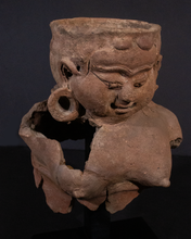 Load image into Gallery viewer, Majapahit Ceramic Figural Architectural  Drain Pipe