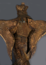 Load image into Gallery viewer, Wood Carved Bracket of a Musician from Tamil Nadu