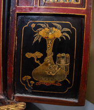 Load image into Gallery viewer, Straits Chinese Lacquer and Gilded Ancestral Shrine