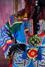 Load image into Gallery viewer, Bill Whitten Designed Tunic and Cocktails Ribbon Skirt 1970's