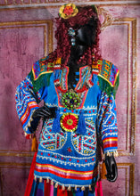 Load image into Gallery viewer, Bill Whitten Designed Tunic and Cocktails Ribbon Skirt 1970's