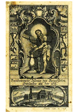 Load image into Gallery viewer, Bavarian  Wood  Christ At The Column in Chains at the Sanctuary of Weis