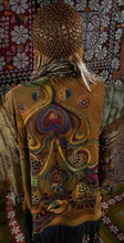 Load image into Gallery viewer, Leather Atelier Carpe Diem Hand Painted Vest
