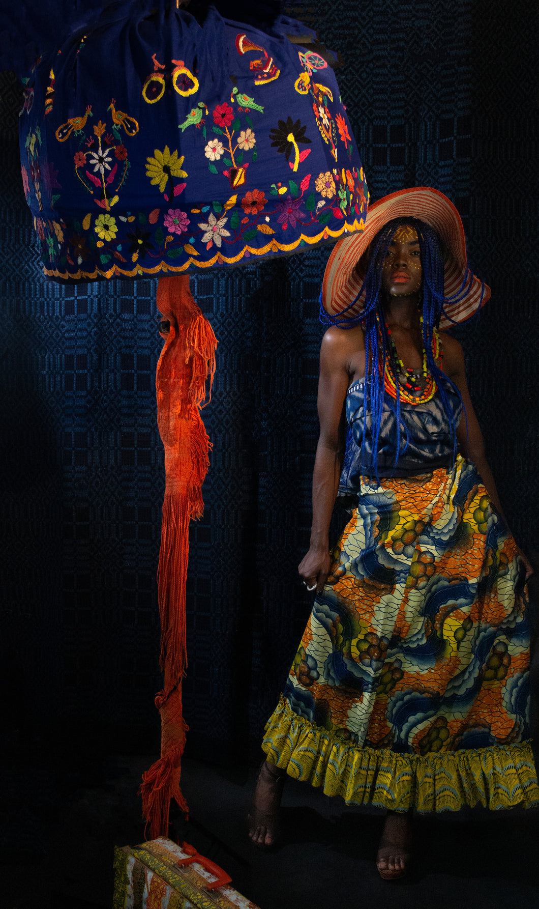 Printed African  Designer Skirt