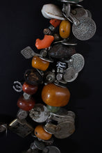 Load image into Gallery viewer, Berber Amber and Silver Necklace