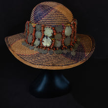 Load image into Gallery viewer, Headdress Band with Coral and Gilt coins from Zaine Morocco