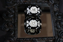 Load image into Gallery viewer, Bakelite Cuffs with Cut Away Roses Art Deco Period
