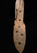 Load image into Gallery viewer, Art Deco Saya de cola  skirt with sequins and embroidery from the Philippines