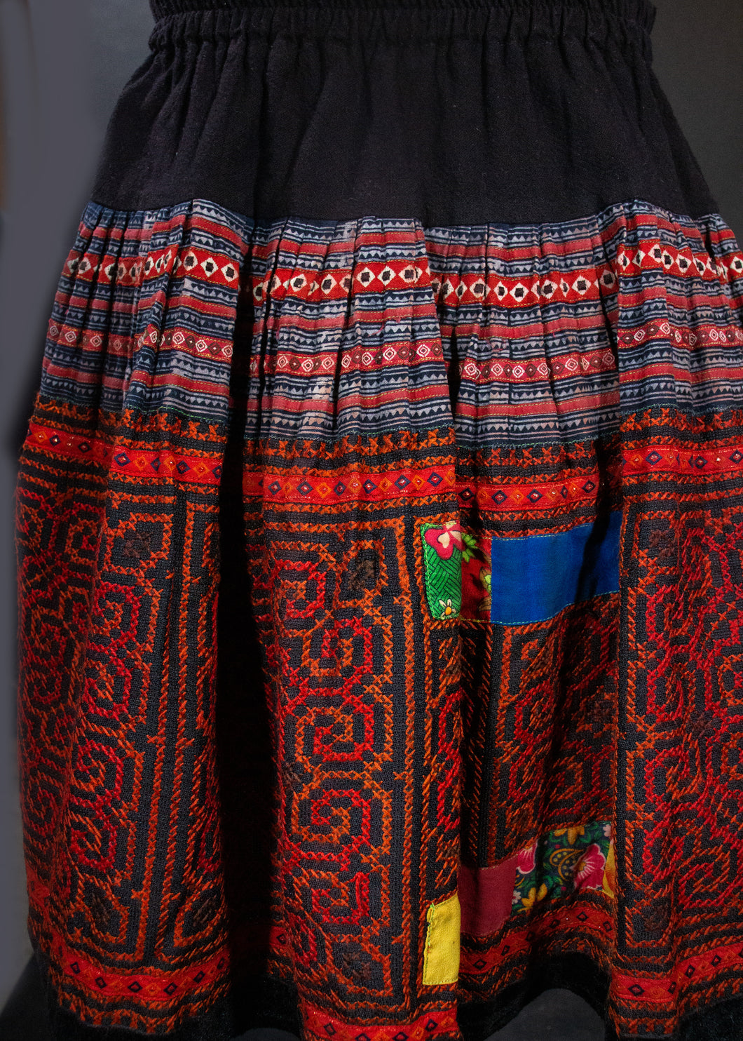 Hmong Style Thai Skirt by Hogo Natsuwa