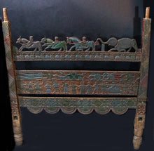 Load image into Gallery viewer, Folk Art Wood Carved Pulki Panel Set  Santal, India