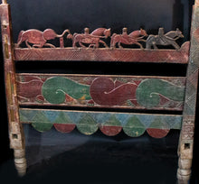 Load image into Gallery viewer, Folk Art Wood Carved Pulki Panel Set  Santal, India