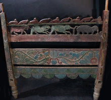 Load image into Gallery viewer, Folk Art Wood Carved Pulki Panel Set  Santal, India