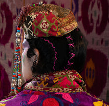 Load image into Gallery viewer, Uzbek Inspired Hat by Atelier Carpe Diem
