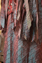 Load image into Gallery viewer, Close-up of custom-designed shimmering textured silk fabric created by Singkiang.