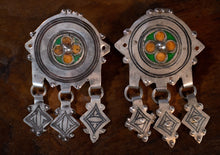 Load image into Gallery viewer, Enamel and Silver Enamel Earring Collection