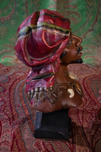 Load image into Gallery viewer, Terracotta Modeled Portrait of a Moor, Austrian late 19th-early 20th century