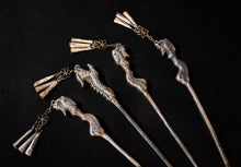 Load image into Gallery viewer, Hair Sticks Set in Antique Silver - Miao Tribes, China