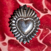 Load image into Gallery viewer, Silver Heart Milagros from Peru
