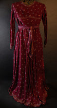 Load image into Gallery viewer, Front view of 1970's maxi dress from Afghanistan