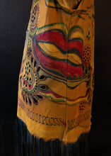 Load image into Gallery viewer, Leather Atelier Carpe Diem Hand Painted Vest