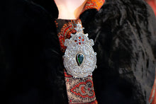 Load image into Gallery viewer, Silver Headdress Pendant from Sous Valley, Morocco