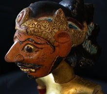 Load image into Gallery viewer, Pair of Wayang Golek Indonesian Shadow Puppets