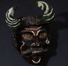 Load image into Gallery viewer, Diablo Mask from Guatemala with Copper Eyes
