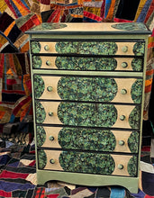 Load image into Gallery viewer, Decoupage Chest of Drawers