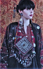 Load image into Gallery viewer, Another view of this stunning piece on a model.